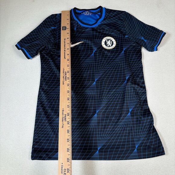 Nike Kids Size Large Chelsea F.C. 2023/24 Stadium Away Jersey Soccer Football - Picture 7 of 8